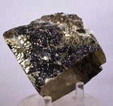 6.9cms PYRITE CUBIC QUARTZ TETRAHEDRITE PERU CRYSTAL MINERAL COLLECTOR MB31