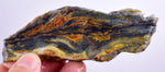 84 grams GEM BLUE OPAL PERU SLAB SCENIC SEASCAPE MINERAL SPECIMEN OB110