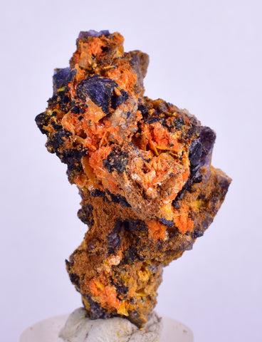 4.2cms GEM WULFENITE FLUORITE MIMETITE CRYSTALS ALAMO ARIZONA USA MINERAL YB32
