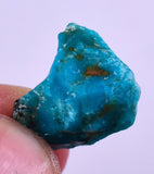 10carats GEM SILICA CHRYSOCOLLA CHALCEDONY PERU HIGH YIELD NEW FIND ROUGH SB114