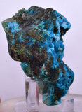 5.2cms QUARTZ CHRYSOCOLLA BOTRYOIDAL TENTADORA MINE PERU MINERAL SPECIMEN CB117
