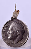 0.9cms NATIVE SILVER WIRE PERU UCHUCCHACUA MINE MINERAL SPECIMEN HB219