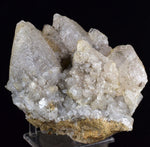 14cms CALCITE WITH QUARTZ CRYSTALS PERU SHINY MINERAL SPECIMEN GB26