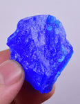 3.8cms CHALCANTHITE CRYSTAL LAB GROW MINERAL SPECIMEN PERU F27