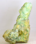 22cm MELANTERITE VOLCANO HOLE INSIDE STALACTITE CHALCANTHITE CRYSTAL PERU  FB77