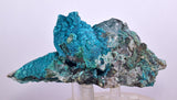10.5cms QUARTZ CHRYSOCOLLA BOTRYOIDAL TENTADORA MINE PERU MINERAL SPECIMEN CB181