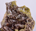 5.3cms PREMIUM AXINITE  QUARTZ CRYSTALS PERU AESTHETIC COLLECTOR AB197