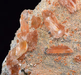 5.5cms LIMONITE IN SELENITE CRYSTAL COLLECTOR PERU MINERAL SPECIMEN TB106