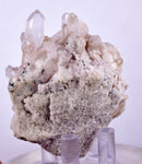 6.6cms PINK LITHIUM QUARTZ FUCHSITE COLOMBIA SHINY NATURAL CRYSTAL MINERAL QB85
