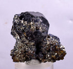 4.2cms SPHALERITE PYRITE GALENA CRYSTALS MINERAL SPECIMEN PERU MB30