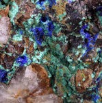 12cms GEM BROCHANTITE LINARITE MICRO CRYSTALS INCA DE ORO CHILE MINIATURE Z20