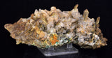 14cms CALCITE TOOTH DOG WITH QUARTZ CRYSTALS PERU SHINY MINERAL SPECIMEN GB47