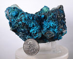8.4cms QUARTZ CHRYSOCOLLA TENTADORA MINE PERU GRAPE BOTRYOIDAL CRYSTAL CB17