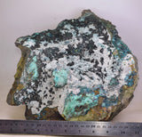 27cms GEM ATACAMITE MALACHITE HALLOYSITE UNKNOWN CRYSTALS CHILE AB247