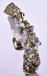 7cms CALCITE QUARTZ PYRITE DICKITE SCHEELITE ? PERU HUANZALA AB122