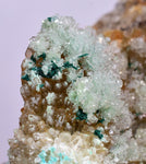 5cms ATACAMITE SELENITE DRUZY CHRYSOCOLLA QUARTZ MALACHITE LILY MINE PERU AB161