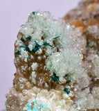 5cms ATACAMITE SELENITE DRUZY CHRYSOCOLLA QUARTZ MALACHITE LILY MINE PERU AB161