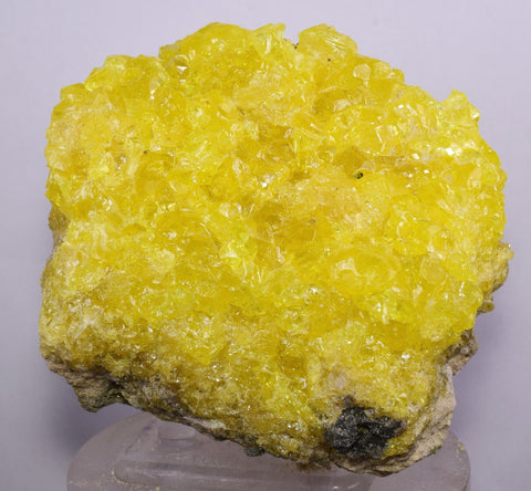 8.6cms SULPHUR NATURAL CRYSTALS BOLIVIA SULFUR POTOSI MINERAL SPECIMEN YB22