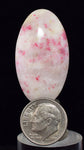 30.5carats GEM RED THULITE SCAPOLITE MARIALITE CLINOZOISITE PERU CABOCHON BB217