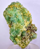 11cms MELANTERITE CHALCANTHITE ROMERITE PERU NATURAL BOTRYOIDAL CRYSTALS FB66