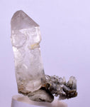 4.2cms GEM QUARTZ SCEPTER NATURAL CHLORITE INCLUDED PHANTOM CRYSTAL PERU  QB28
