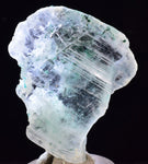 3.7cms CHRYSOCOLLA INSIDE SELENITE CRYSTAL LILY MINE 2000 DISCOVERY PERU TB99