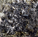 16cms MARCASITE BLADED PYRITE QUARTZ  ARSENOPYRYTE  BORNITE PERU CRYSTALS MB116