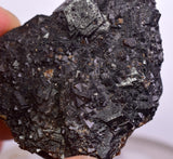 4.4cms  GEM GARNET STEPPED SPESSARTINE CRYSTALS PERU SHINY SHARP RARE GB50