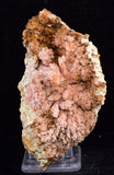 9.9cms ROSE DRUZY QUARTZ BRIGHT CRYSTALS CATHEDRAL BOTRYOIDAL PERU NEW FIND QB41