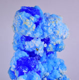 12.5cms NEW BLUE CHALCANTHITE NATURAL BOTRYOIDAL CRYSTALS PERU TRANSLUCENT FB33