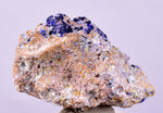 3.8cms GEM AZURITE CRYSTALS MEXICO ROYAL BLUE COLOR SHINY UB271
