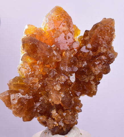 5.4cms CITRINE CRYSTALS MOROCCO MINERAL SPECIMEN AB236