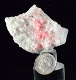 5.1cms RHODOCHROSITE RHOMBOHEDRAL QUARTZ PERU PREMIUM CRYSTALS PASTO BUENO RB121