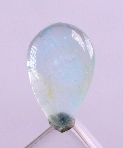 1ct GEM BLUE OPAL SCENIC CABOCHON PERU SEASCAPE PENDANT JEWELRY DENDRITES  BB152