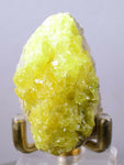 4.5cms SULPHUR NATURAL CRYSTALS BOLIVIA SULFUR POTOSI MINERAL SPECIMEN YB02