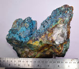 20cms QUARTZ CHRYSOCOLLA BOTRYOIDAL TENTADORA MINE PERU MINERAL SPECIMEN CB160