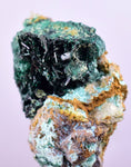 3.4cms ATACAMITE DRUZY MALCHITE CHRYSOCOLLA LILY MINE PERU MINERAL AB73