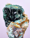 3.4cms ATACAMITE DRUZY MALCHITE CHRYSOCOLLA LILY MINE PERU MINERAL AB73