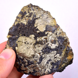 290Grams INCA GOLDEN HEALER PYRITE MAGNETITE ROUGH MAGNETIC PERU  MB146
