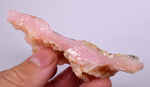65 grams GEM PINK OPAL PERU ROUGH ANGEL SKIN TRANSLUCENT CORAL COLOR PB68