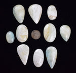 LOT  10 PERUMAR STRONTIANITE ARAGONITE SCENIC QUALITY LOOKS LIKE LARIMAR BB332