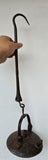 54cms LENTICULAR MINERS LAMP TUNNEL RARE LANTERN IRON CAST NB09