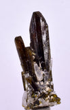 3.8cms PREMIUM EPIDOTE QUARTZ MINIATURE CRYSTALS PERU AESTHETIC COLLECTOR CB131