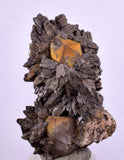 5cms RED LIMONITE MARCASITE QUARTZ GOETHITE CRYSTALS PERU MINERAL SPECIMEN QB70