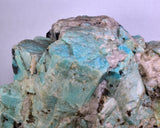 18cms AMAZONITE MICROCLINE QUARTZ CRYSTALS DENDRITES MICA MUSCOVITE PERU EB66
