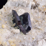 10.5cms HUBNERITE QUARTZ CRYSTALS MINERAL SPECIMEN COLLECTOR PERU MB113