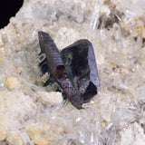 10.5cms HUBNERITE QUARTZ CRYSTALS MINERAL SPECIMEN COLLECTOR PERU MB113