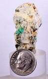 3.3cm EMERALD CRYSTAL PYRITE SLATE CALCITE QUARTZ COLOMBIA MINERAL SPECIMEN EB33