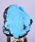 4.3cms CHRYSOCOLLA BOTRYOIDAL CRYSTALS PERU SPHERES GRAPE TURQUOISE COLOR CB70