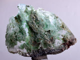 5.7cms GEM SELENITE CHRYSOCOLLA CRYSTAL LILY MINE 2000 DISCOVERY PERU TB52